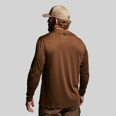 Long Sleeve Range Shirt Flag (Coyote Brown)