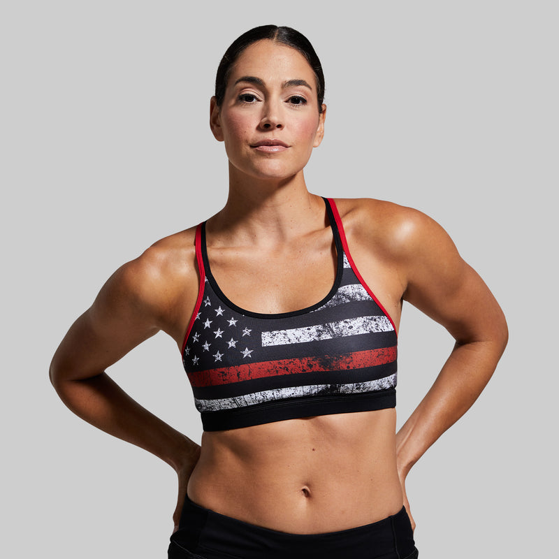 Warrior Sports Bra (Thin Red Line)