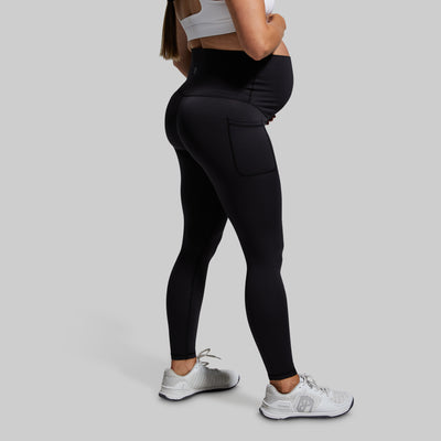 Maternity Legging w/ Pockets (Black)