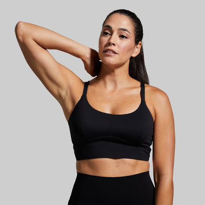 Your Go To Sports Bra (Black)