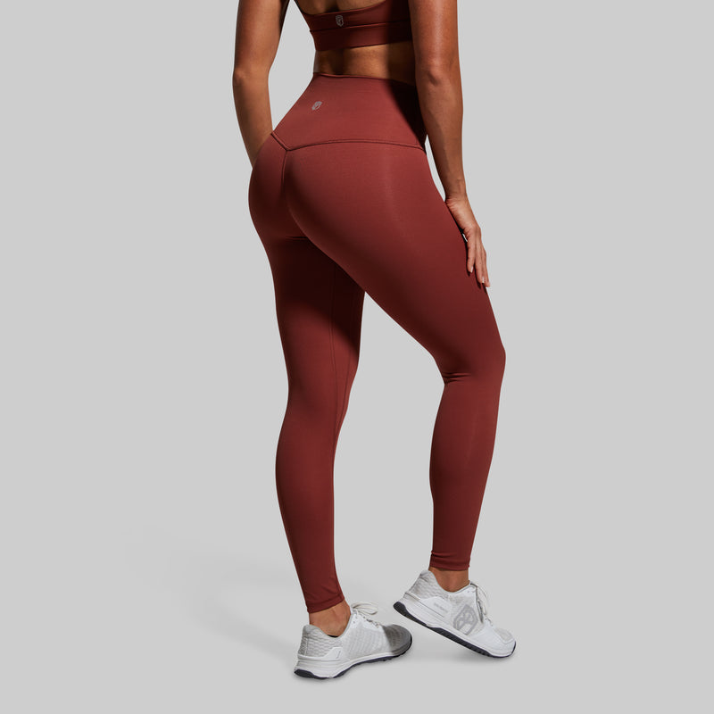 Your Go To Legging 2.0 (Brick Red)