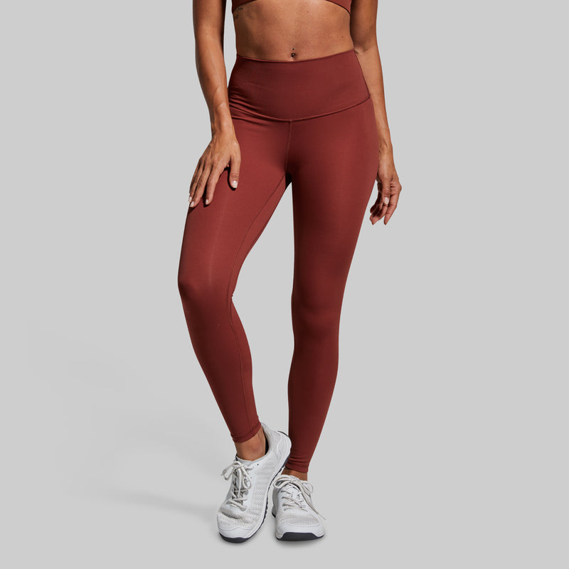 Your Go To Legging 2.0 (Brick Red)