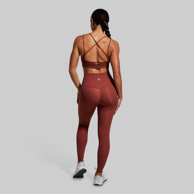 Your Go To Legging 2.0 (Brick Red)