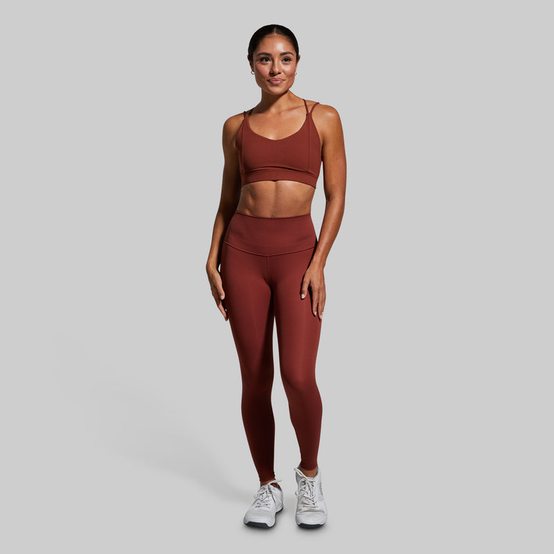 Your Go To Legging 2.0 (Brick Red)