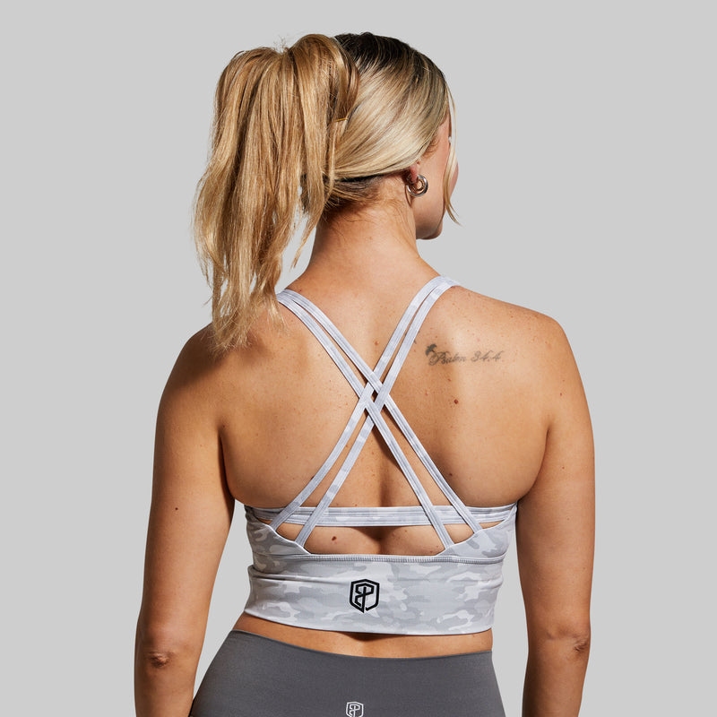 Crossfire Sports Bra (Brand Strength-Avalanche)