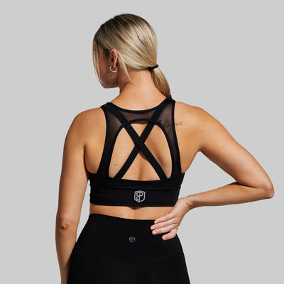 X-Factor Sports Bra (Brand Strength-Black)