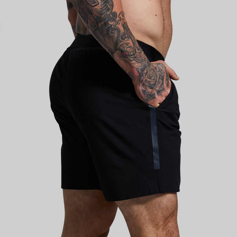 Compete Short w/ Compression (Black)