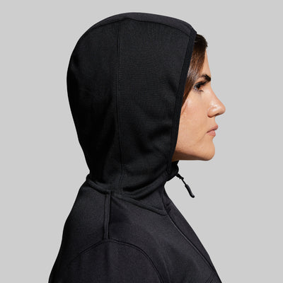 Women's Sentry Full Zip Hoodie (Black)