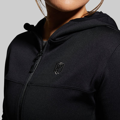 Women's Sentry Full Zip Hoodie (Black)