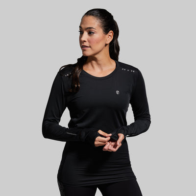 Women's Endurance Long Sleeve Shirt (Black)