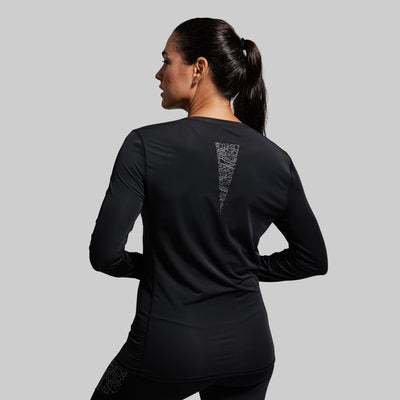 Women's Endurance Long Sleeve Shirt (Black)