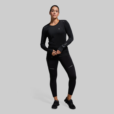 Women's Pace Running Tight (Black)