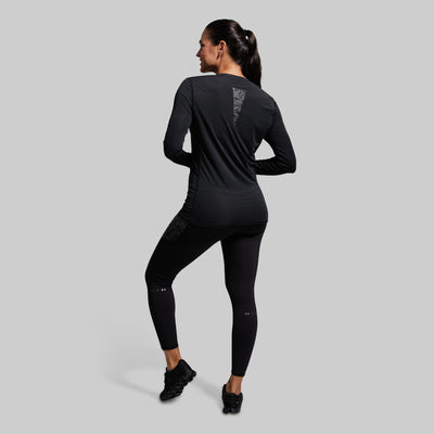 Women's Pace Running Tight (Black)