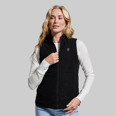 Breck Reversible Puffer Vest (Black)