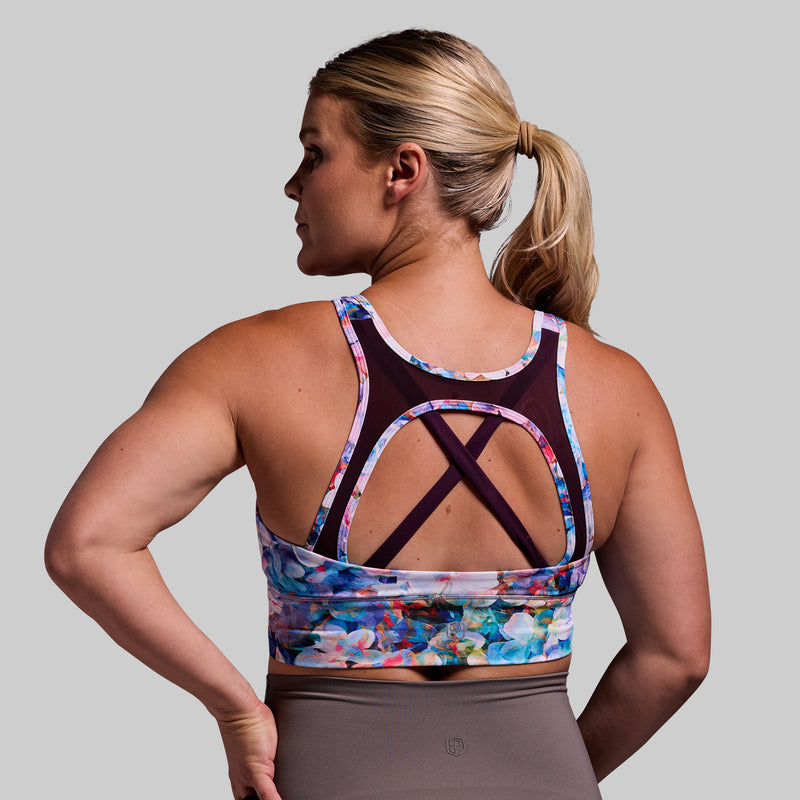 Milk and Muscles Nursing Sports Bra (Floral Refresh)