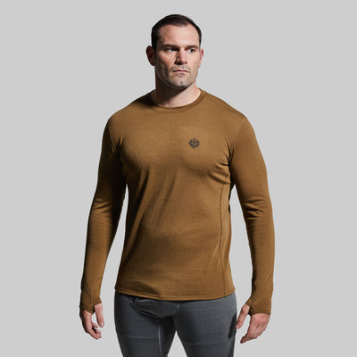 Men's Ridgeline Base Layer Top (Coyote Brown)