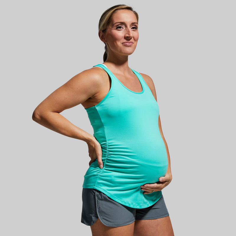 Maternity Staple Tank (Teal)