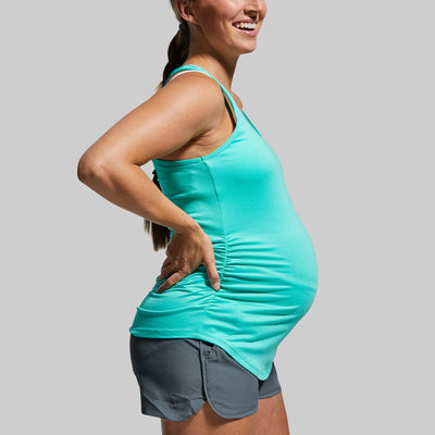 Maternity Staple Tank (Teal)