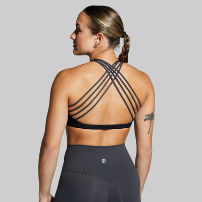 Vitality Sports Bra (Brand Strength-Black)