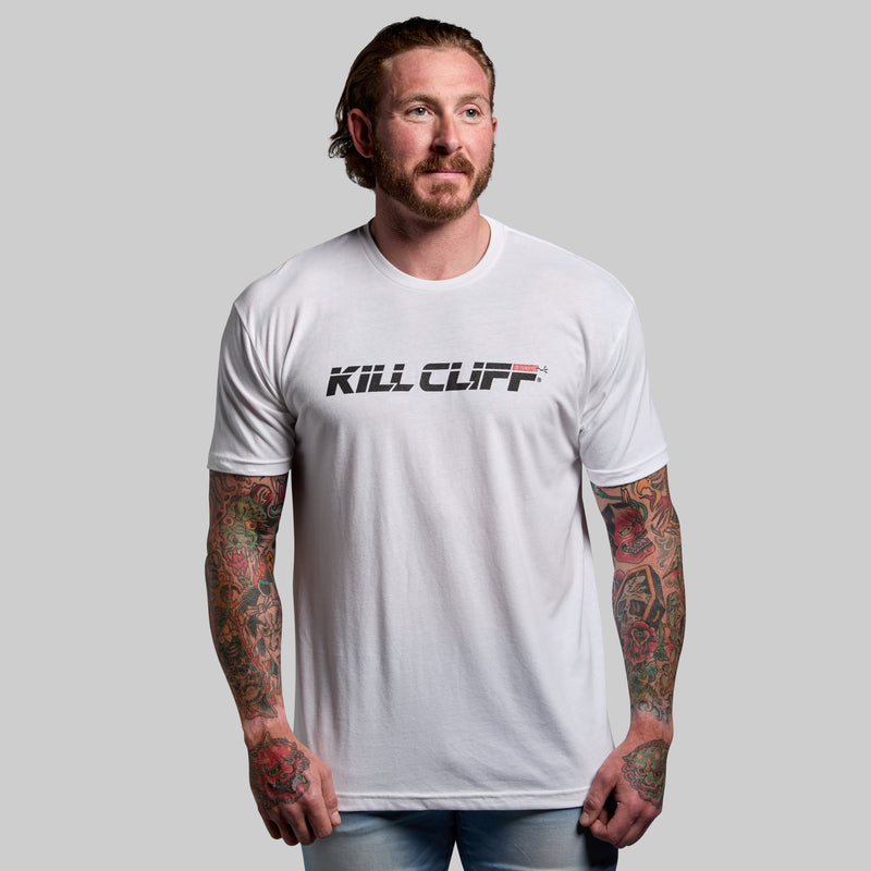 Kill Cliff Tee (White-Dynamite)