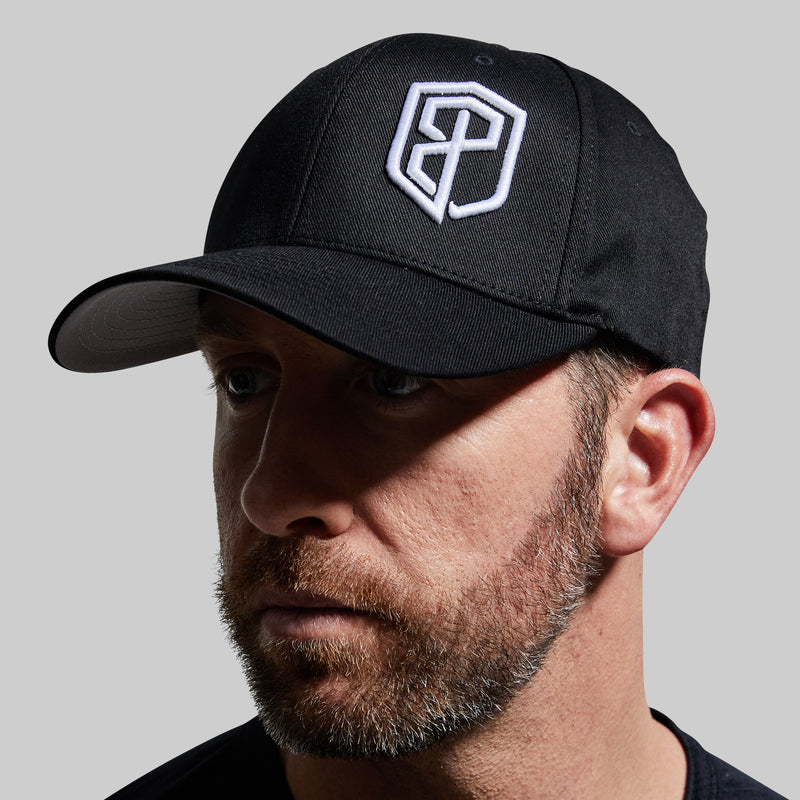 Logo FlexFit Hat (Black)