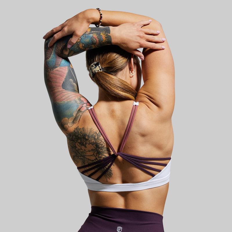 Vitality Sports Bra 2.0 (Brand Strength-White)