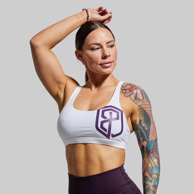 Vitality Sports Bra 2.0 (Brand Strength-White)