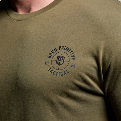 Tactical Skull Tee (Tactical Green)