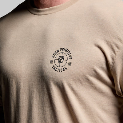 Tactical Skull Tee (Tan)