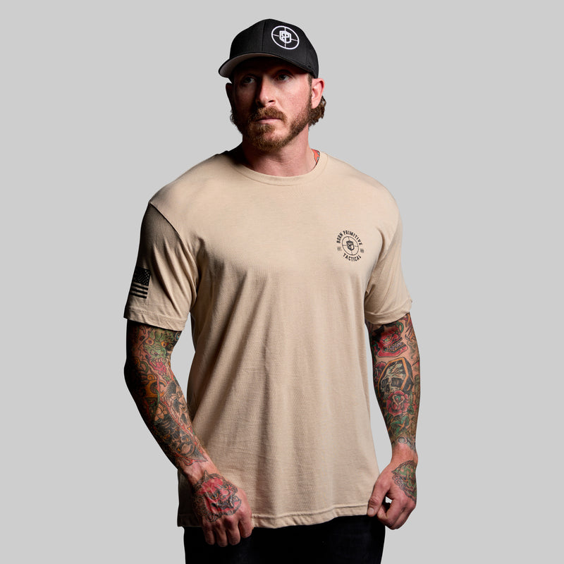 Tactical Skull Tee (Tan)