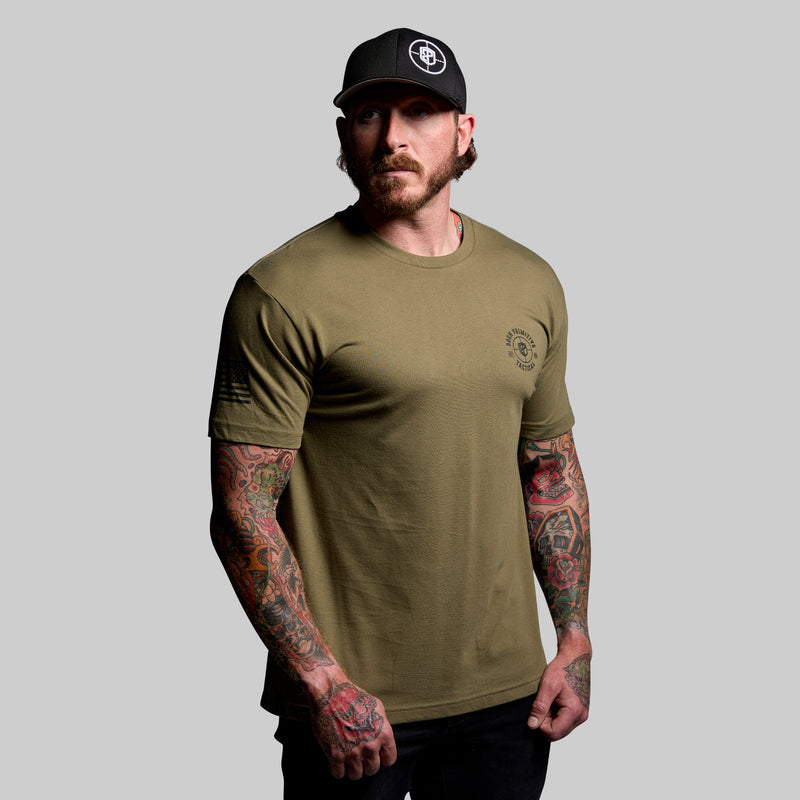 Tactical Skull Tee (Tactical Green)