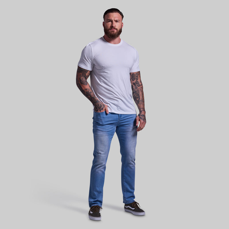 FLEX Stretchy Athletic Fit Jean (Light Wash)
