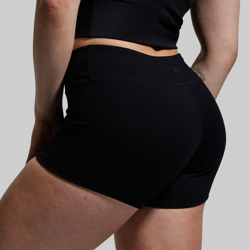 Renewed Vigor Booty Short 2.0 (Black)