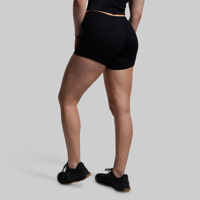 Renewed Vigor Booty Short 2.0 (Black)