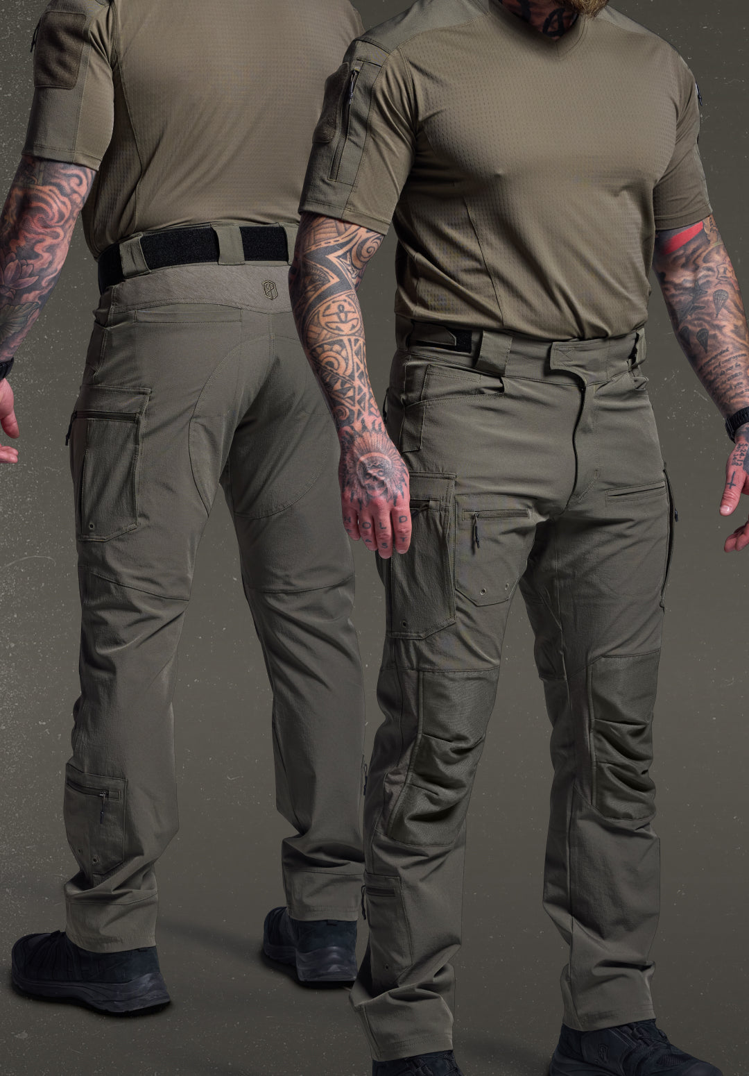 Born Primitive フレックス リーコン ストレート ジーンズ TAN Men's Stretchy Jeans | Athletic Cut Jeans | Stretchy FLEX