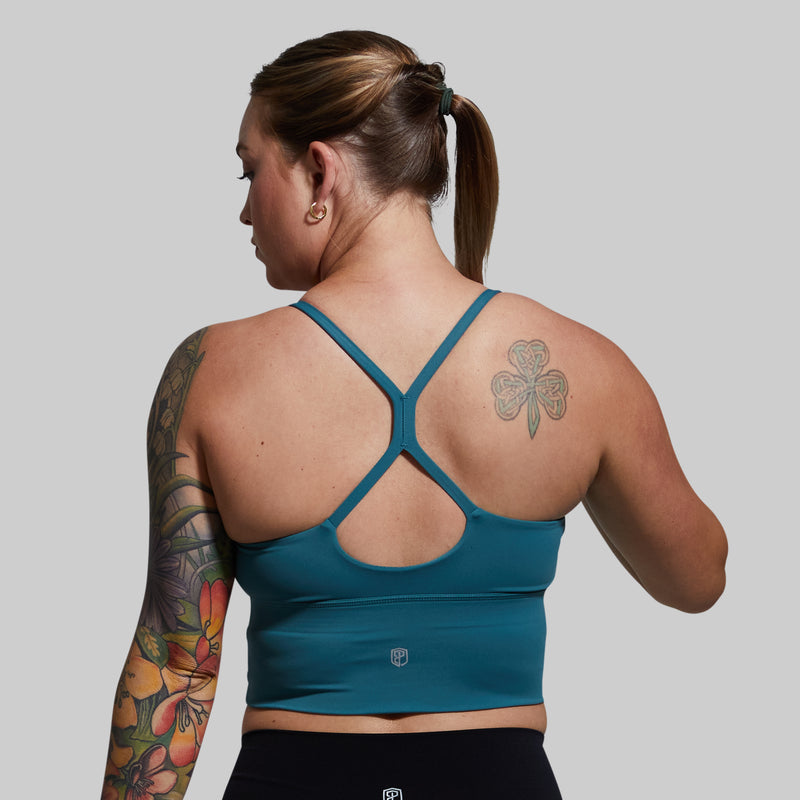 Om The Day Sports Bra 2.0 (Aquastone)