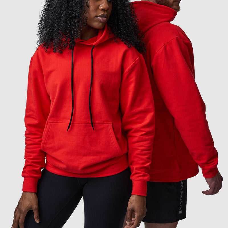 Unmatched Unisex Hoodie (Red)