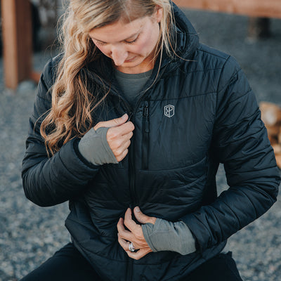 Women's Tundra Jacket Light (Black)